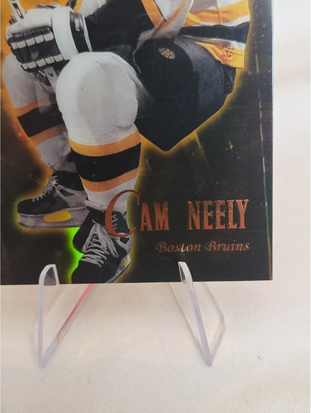 1995-96 Select Certified Edition Cam Neely #57 Mirror Gold w/Coating